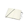 Notebook Leather linjerte sider, sort