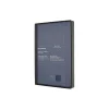 Notebook Leather linjerte sider, blå