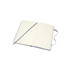Notebook Leather linjerte sider, blå