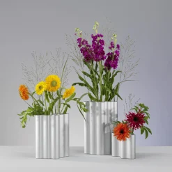 Nuage vase Small, light silver