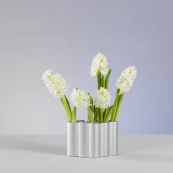 Nuage vase Small, light silver