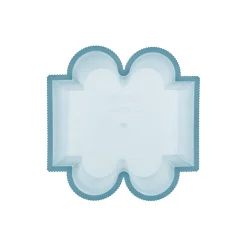 OKRA vase L, light blue