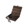 Old Farmer Classic biff/grillbestikk, stål/tre