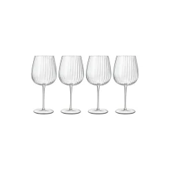 Optica Gin & tonic-glass burgundy, 4 stk