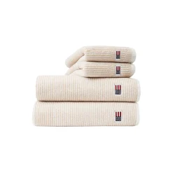 Original håndkle, white/tan striped