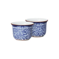 Ostindia Floris eggeglass 2-pk, blå