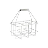 Outdoor Market Bottle Carrier, stainless steel