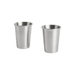 Outdoor Market Steel Cup, stainless steel