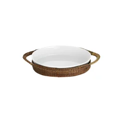 Oval kurv, 26 cm