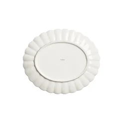 Oyster fat 35x30 cm, grey