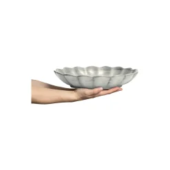 Oyster skål 31cm, grey