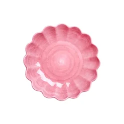Oyster skål 31cm, pink
