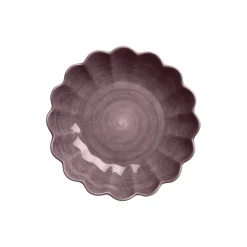 Oyster skål 31cm, plum