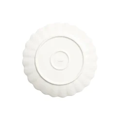 Oyster tallerken 28 cm, white