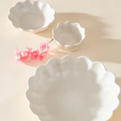 Oyster tallerken 20 cm, white