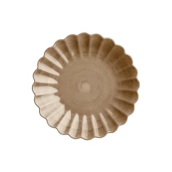Oystertallerken20 cm, cinnamon