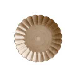 Oystertallerken28 cm, cinnamon