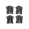 4-Pack Premium håndklær 30X30, anchor grey
