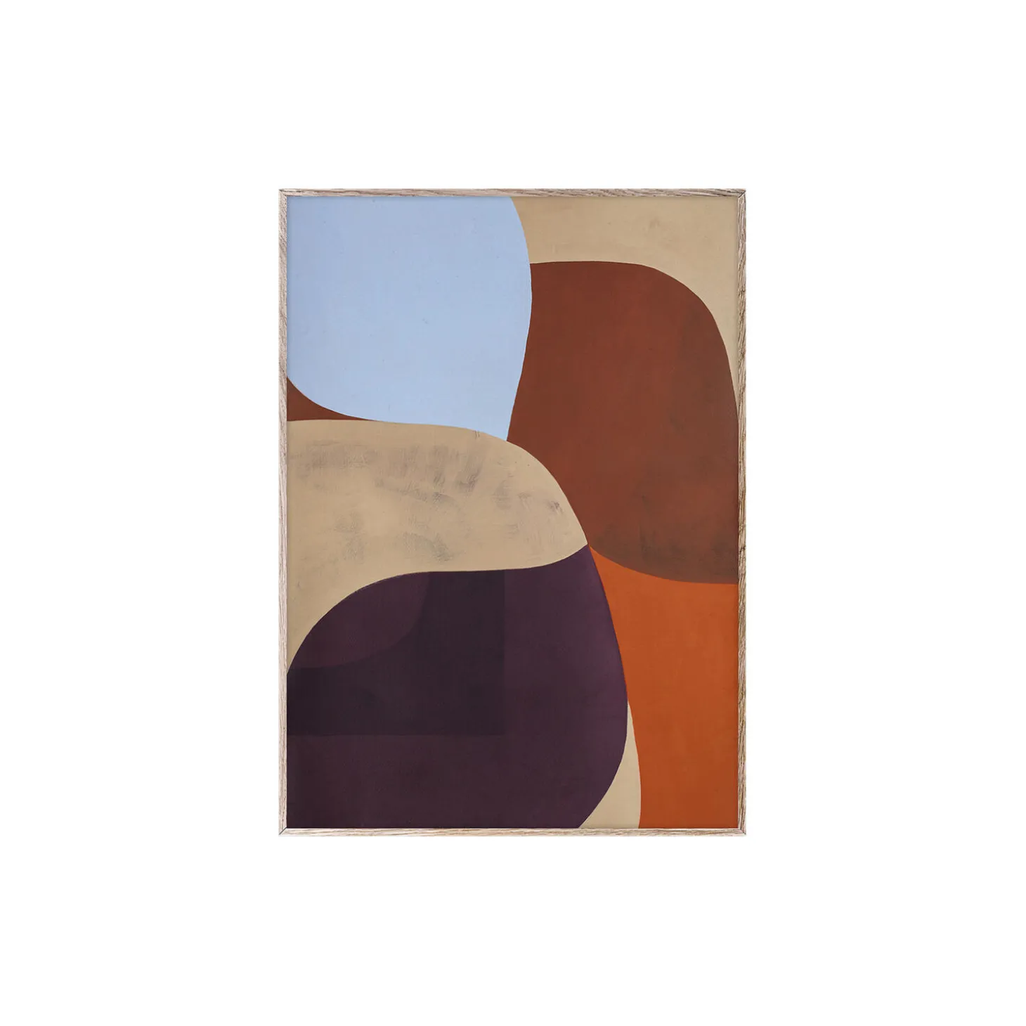 Painted Shapes 02 Poster