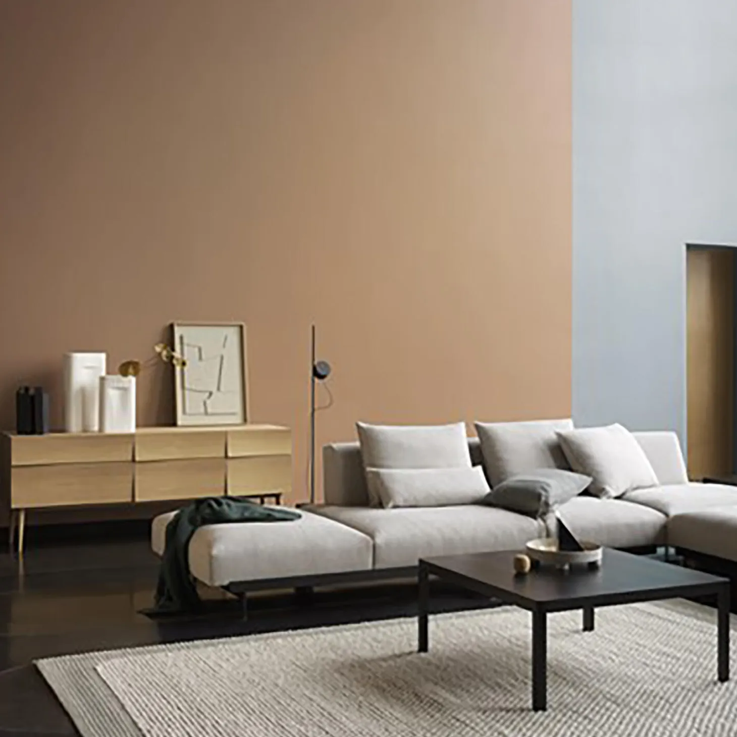 Pebble Rug, light grey