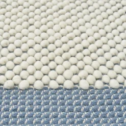 Pebble Rug, pale blue