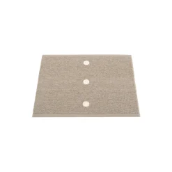 Peg gulvløper, dark linen/vanilla