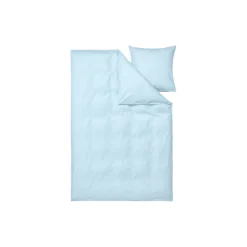 Percale sengetøy, light blue