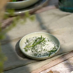 Perlemor dipskål 12 cm, alga