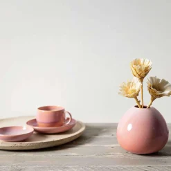 Perlemor Home Drop vase small, rose