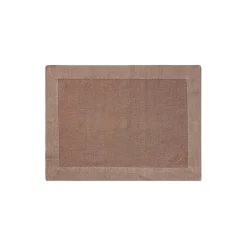 Plain bordbrikke, mahogany brown