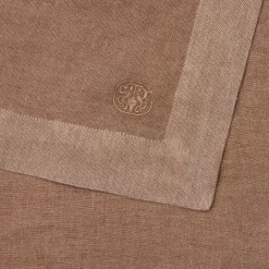 Plain bordbrikke, mahogany brown