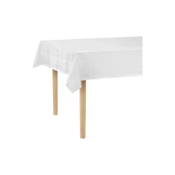 Plain duk, white