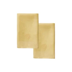 Plain linservietter, lemon curd