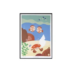 Plakat, flo & fjære