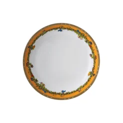 Plate 22 cm deep, le jardin de versace