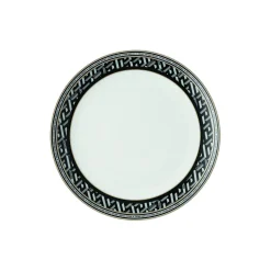 Plate 21 cm, signature black