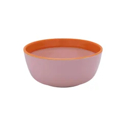 Play skål Ø 13 cm, rosa/oransje