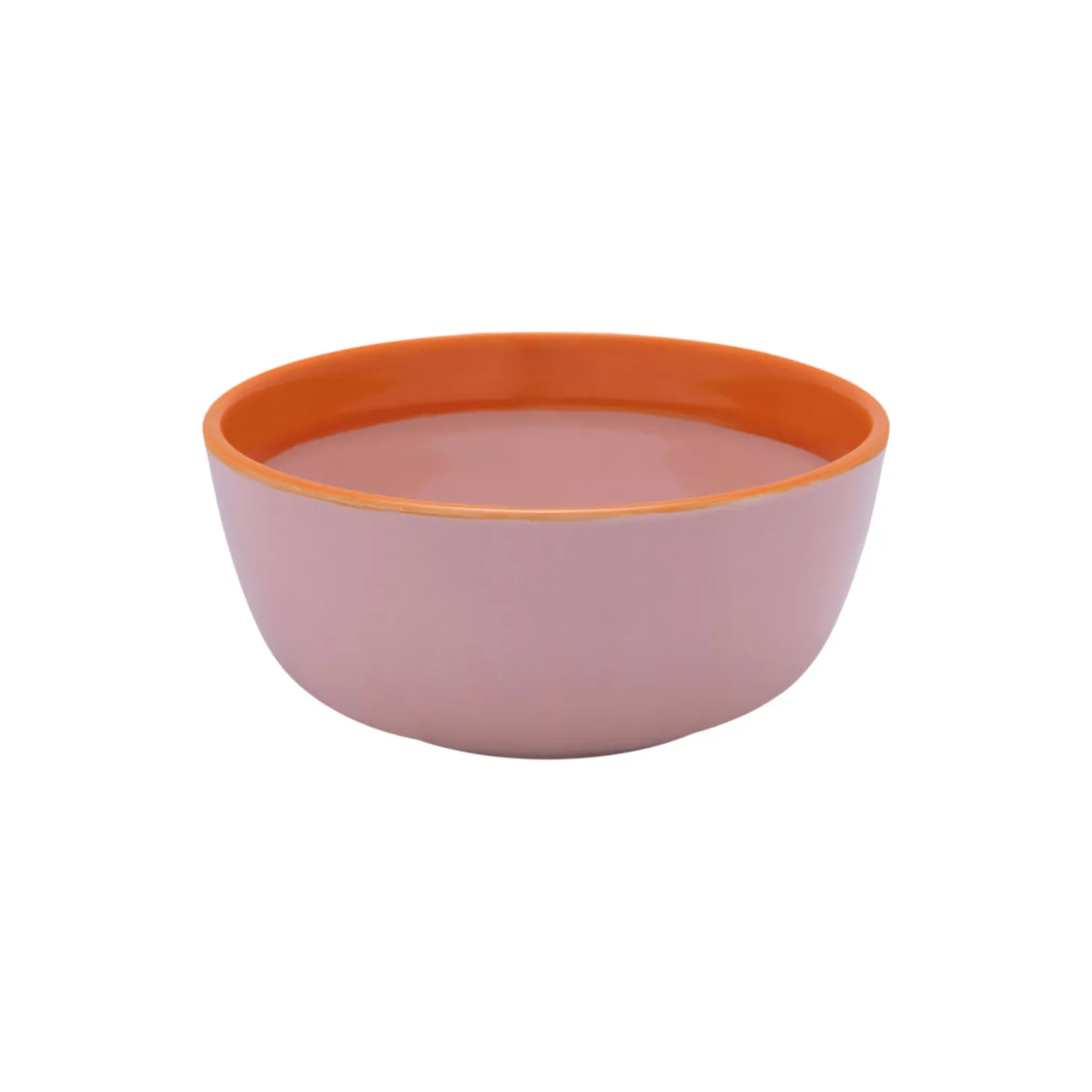 Play skål Ø 13 cm, rosa/oransje