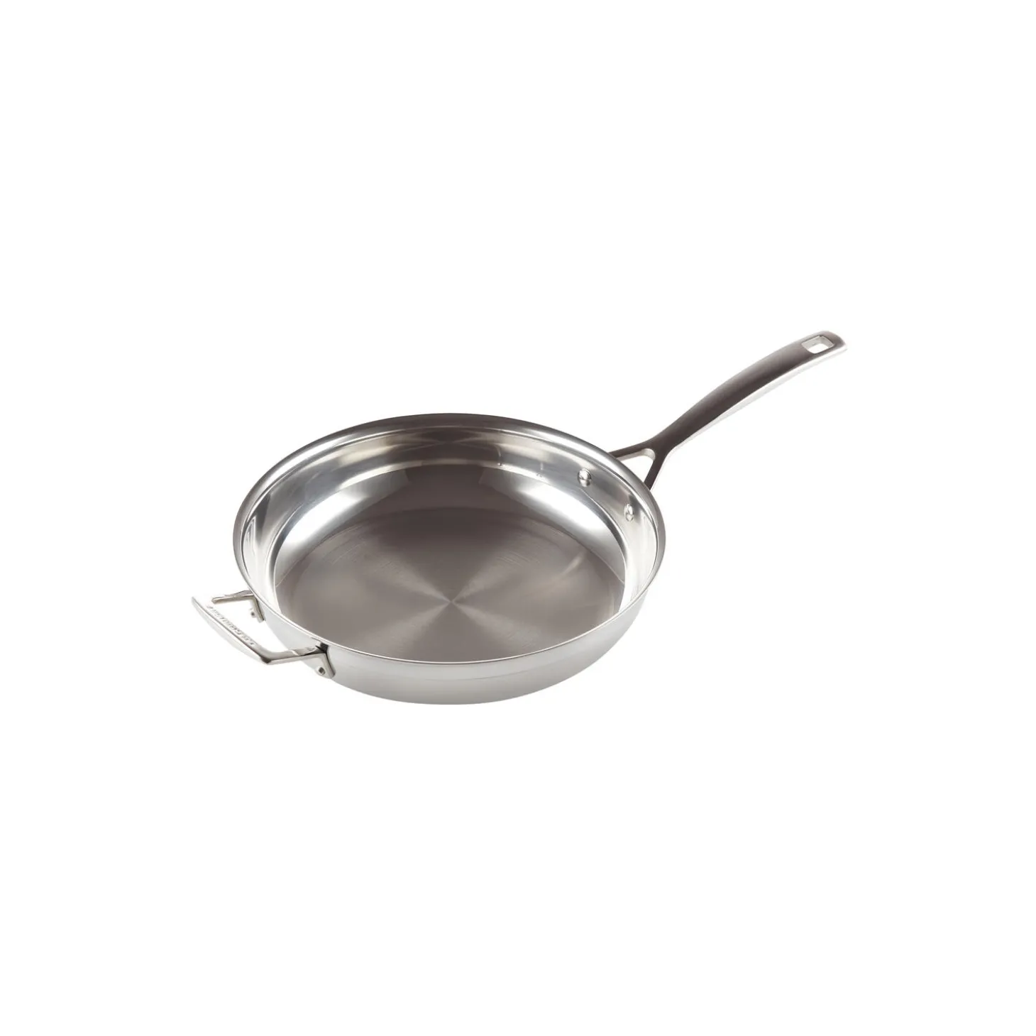 3-PLY stekepanne med hjelpepehåndtag Ø 28 cm