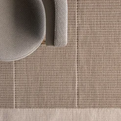 Poetic Grid gulvteppe, beige