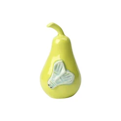 Poppery Pære med møll figur, mint green/mint