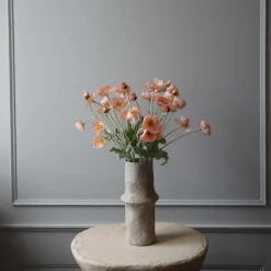 Poppy blomst, korall
