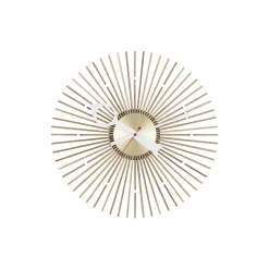 Popsicle Clock, walnut