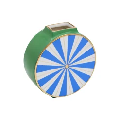 Portofino Circle vase, blue/green