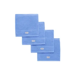 Premium håndkle 30x30 4-pk, hydrangea blue