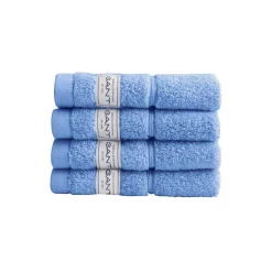 Premium håndkle 30x30 4-pk, hydrangea blue