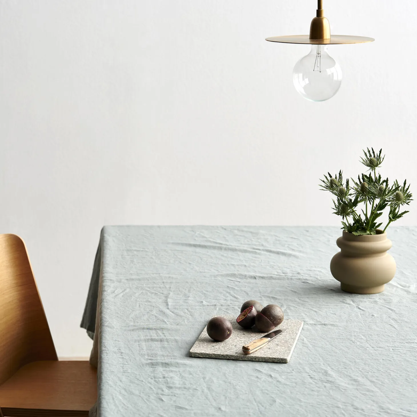 Pure Linen duk, sage