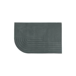 Relevo Rug, dark green