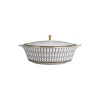 Renaissance Gold bolle med lokk