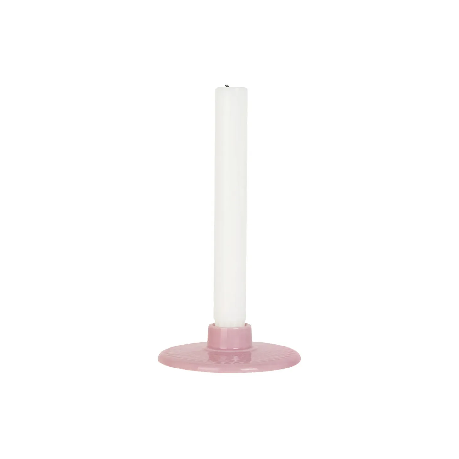 Rhombe Color kronelysestake, rosa
